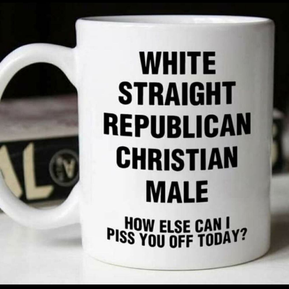 *Coffee Mug, republican male, 15 oz